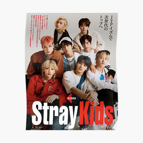 STRAY KIDS rare poster SKZ LOGO kpop circle signatures autographs Poster