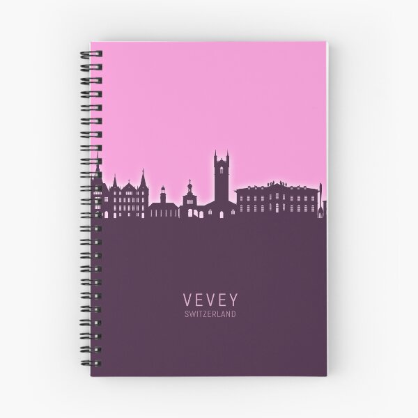 Item preview, Vevey Switzerland Skyline designed and sold by ArtPrints.