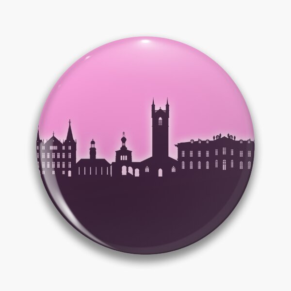 Item preview, Vevey Switzerland Skyline designed and sold by ArtPrints.