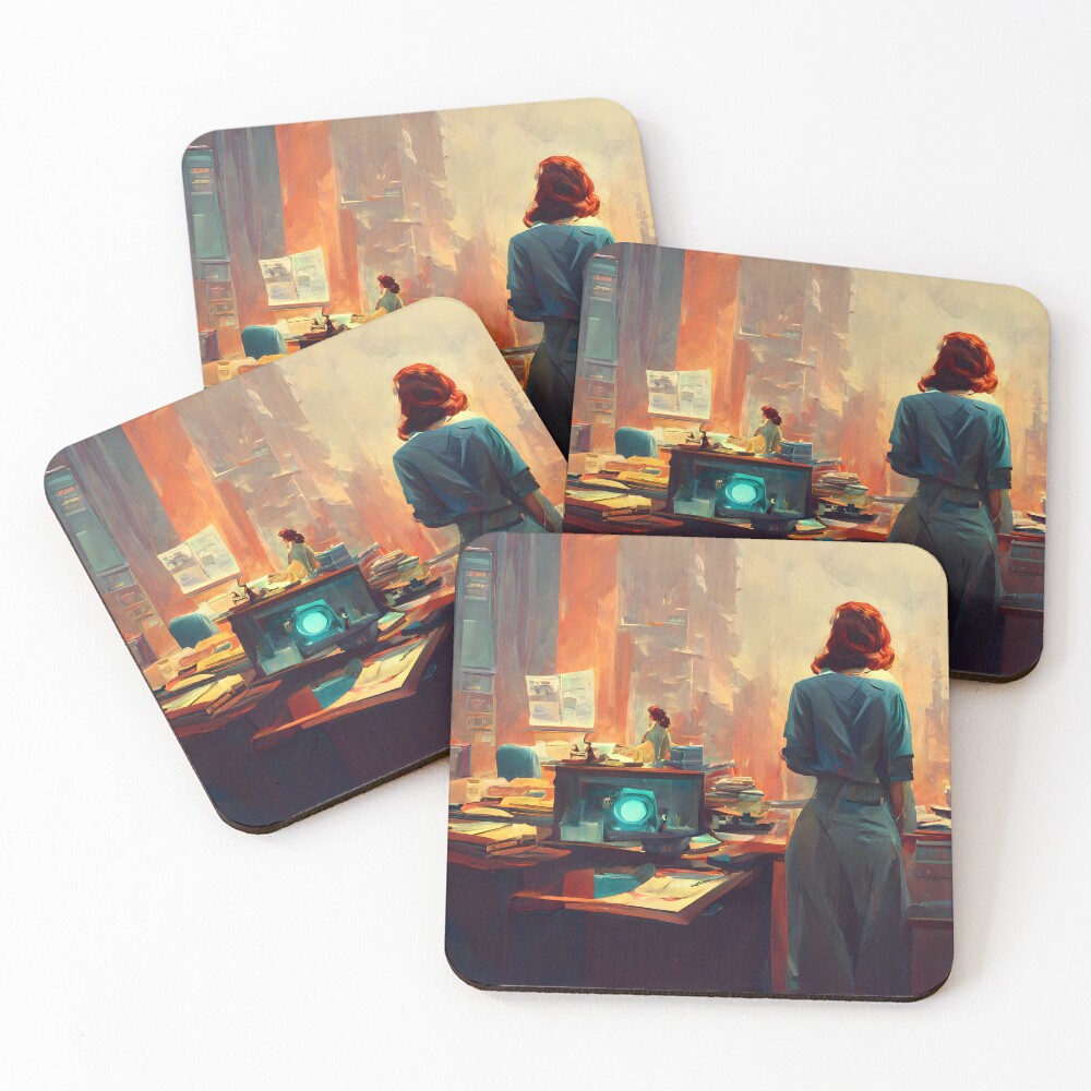 Item preview, Coasters (Set of 4) designed and sold by Foodcolored.