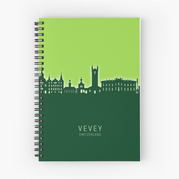 Item preview, Vevey Switzerland Skyline designed and sold by ArtPrints.