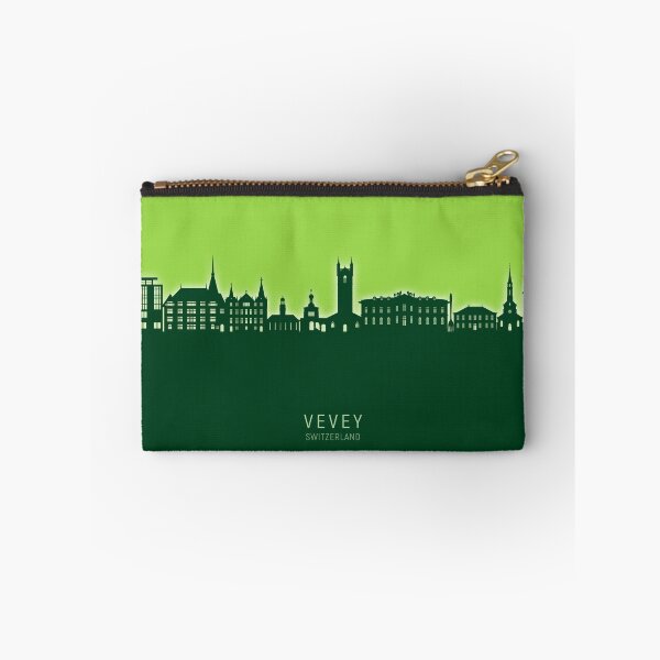 Item preview, Vevey Switzerland Skyline designed and sold by ArtPrints.