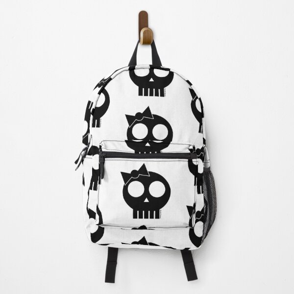 Item preview, Simple Halloween Skull with a Bow designed and sold by ArashiiGames.