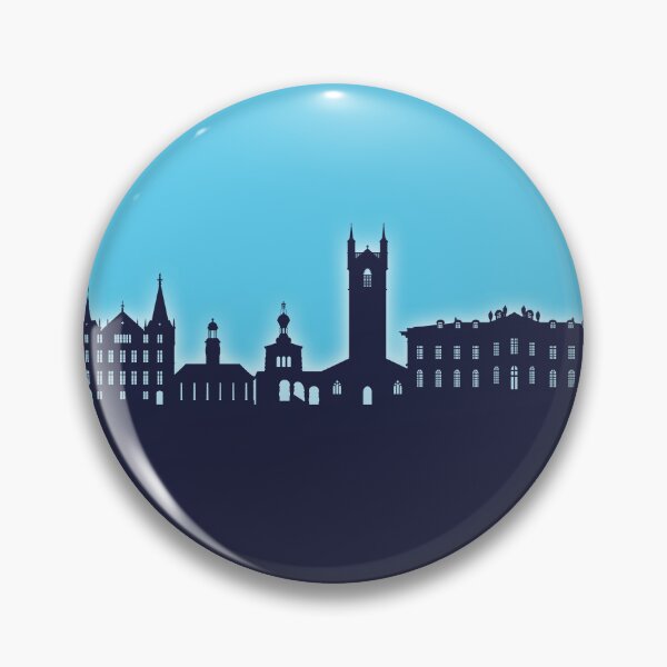 Item preview, Vevey Switzerland Skyline designed and sold by ArtPrints.
