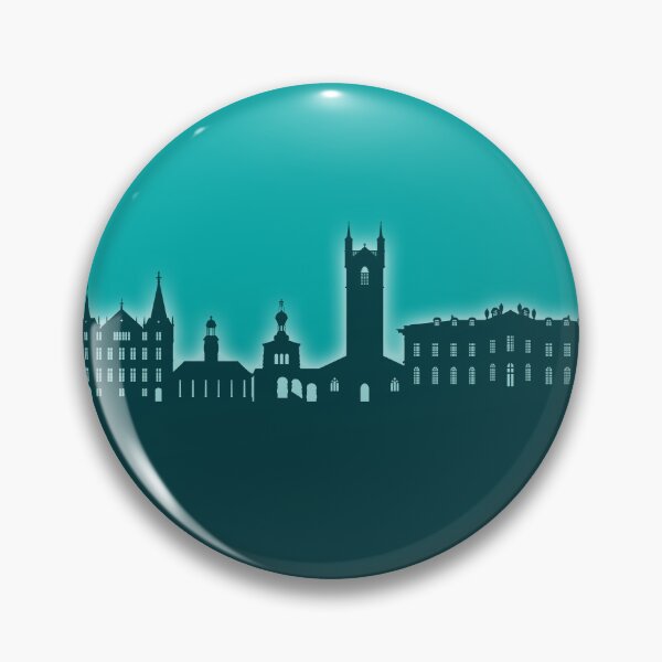 Item preview, Vevey Switzerland Skyline designed and sold by ArtPrints.