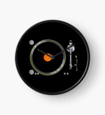 Reloj Tocadiscos tocadiscos de vinilo reproductor de música