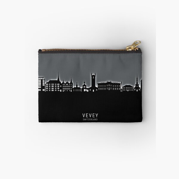 Item preview, Vevey Switzerland Skyline designed and sold by ArtPrints.