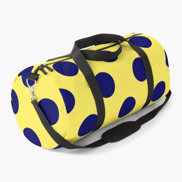 Item preview, Polka Dot Pattern in Navy Blue and Yellow designed and sold by kierkegaard.