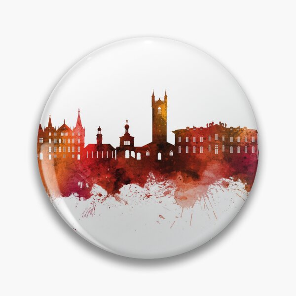 Item preview, Vevey Switzerland Skyline designed and sold by ArtPrints.