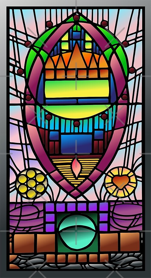 Stained Glass 16 (Style:4)