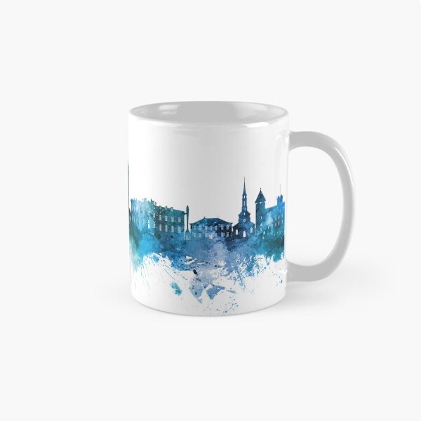 Item preview, Vevey Switzerland Skyline designed and sold by ArtPrints.