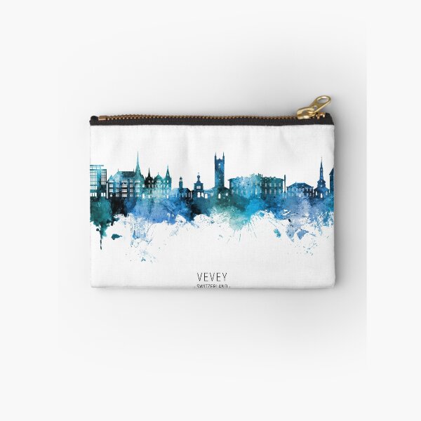Item preview, Vevey Switzerland Skyline designed and sold by ArtPrints.