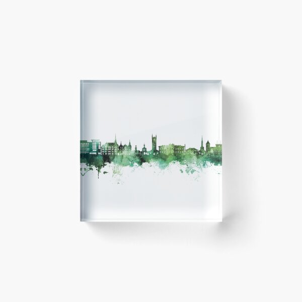 Item preview, Vevey Switzerland Skyline designed and sold by ArtPrints.