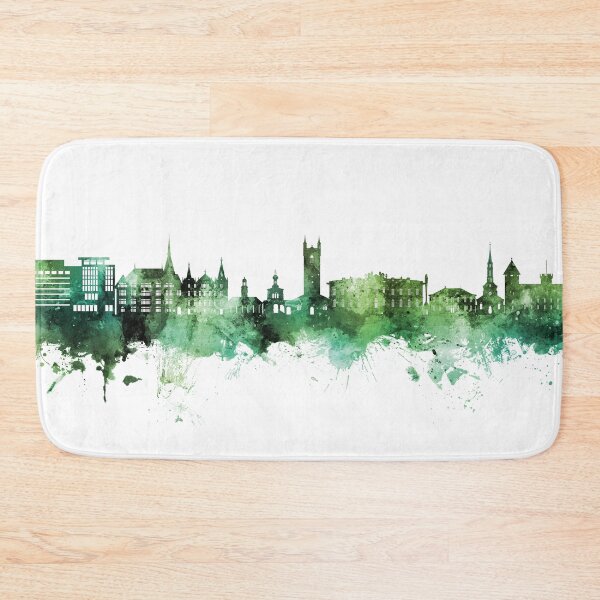 Item preview, Vevey Switzerland Skyline designed and sold by ArtPrints.