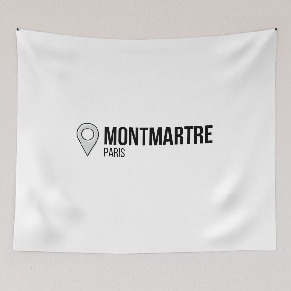 Item preview, Montmartre Location-paris designed and sold by GraphicSmartCo.