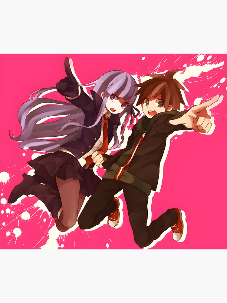 "Makoto Naegi classic" Sticker for Sale by NataschaHarms Redbubble