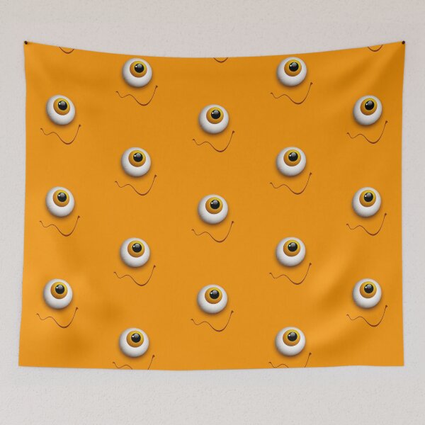 Item preview, cute orange eye monster eye  designed and sold by BEAUTY ⭐⭐⭐⭐⭐.
