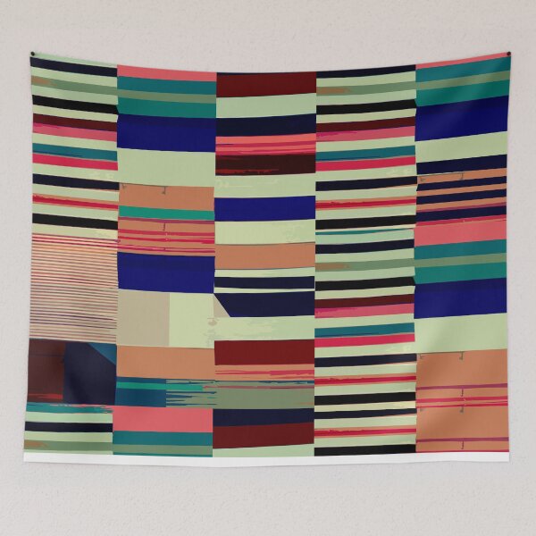 Item preview, Etchnic Scandinavian Pattern - Horizontal Stripes designed and sold by MyArt23.