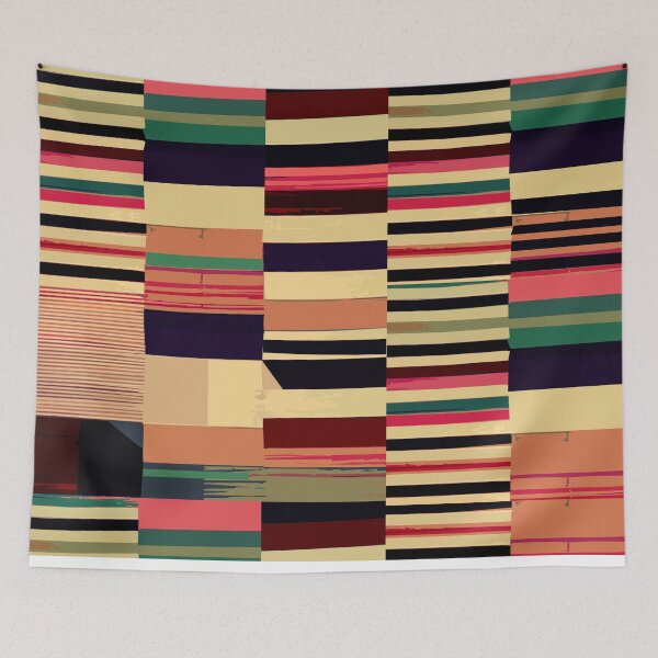 Item preview, Etchnic Scandinavian Pattern - Horizontal Stripes designed and sold by MyArt23.