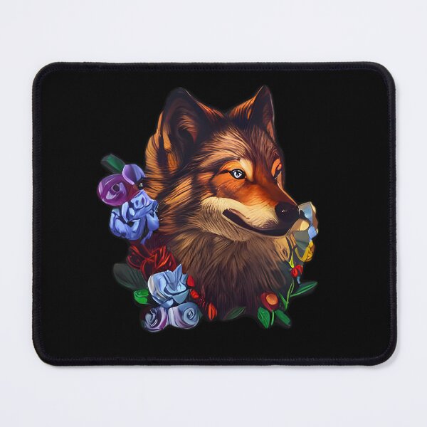 Item preview, Dog And Flowers designed and sold by nuel-art.