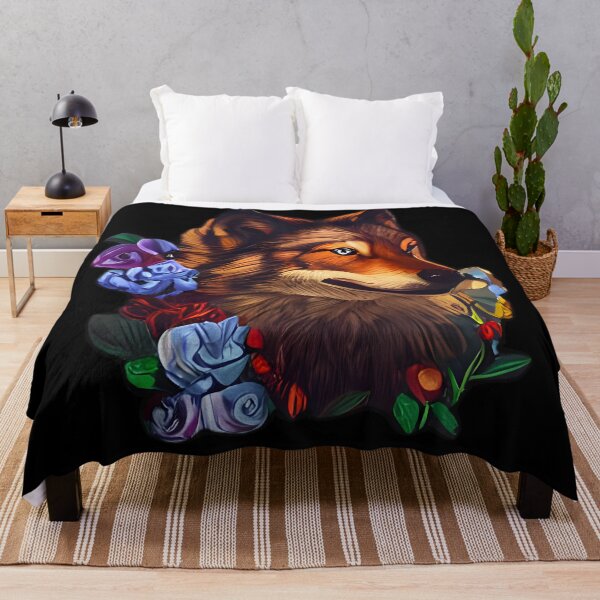 Item preview, Dog And Flowers designed and sold by nuel-art.