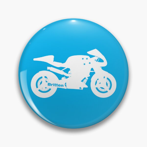 Item preview, Britten V1000 - Silhouette White designed and sold by StudioFloyd.