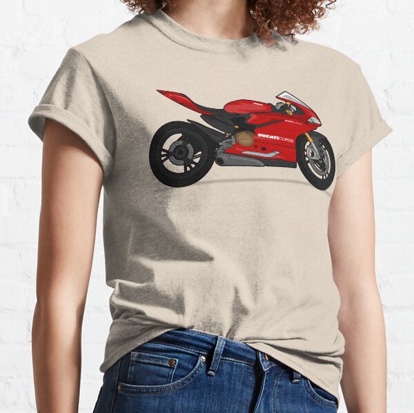 JL Illustration For A Ducati 1299 Panigale Motorbike Fan LS-Tshirt 