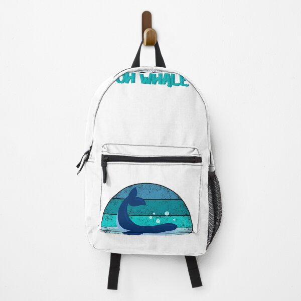 Item preview, Meme Retro Blue Oh Whale Funny designed and sold by PatrickWeidle.
