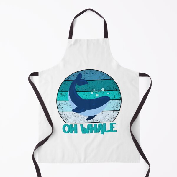 Item preview, Meme Retro Blue Oh Whale Funny designed and sold by PatrickWeidle.
