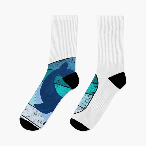Item preview, Meme Retro Blue Oh Whale Funny designed and sold by PatrickWeidle.