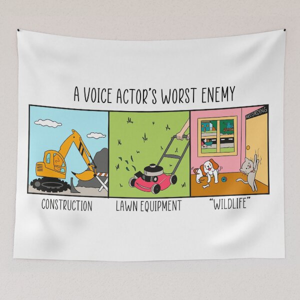 Item preview, Voice Actor’s Worst Enemy designed and sold by ChelseaSketch.