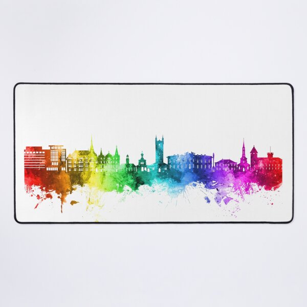 Item preview, Vevey Switzerland Skyline designed and sold by ArtPrints.