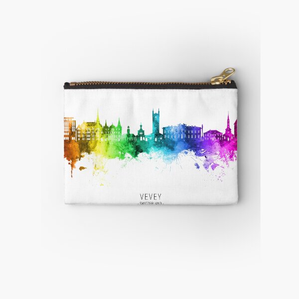Item preview, Vevey Switzerland Skyline designed and sold by ArtPrints.