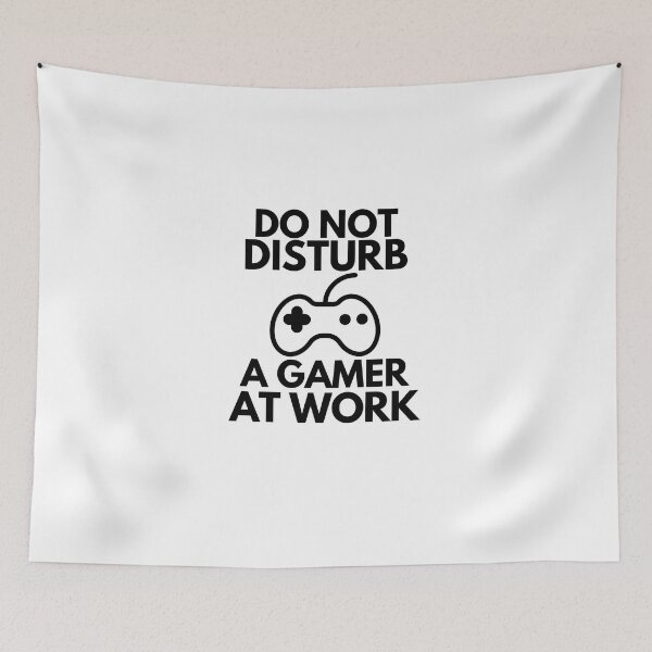 Item preview, Do not disturb a gamer at work designed and sold by mksjr.