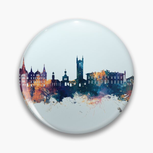 Item preview, Vevey Switzerland Skyline designed and sold by ArtPrints.