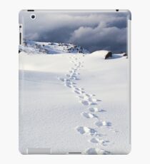 Footprints in the Snow iPad Case/Skin