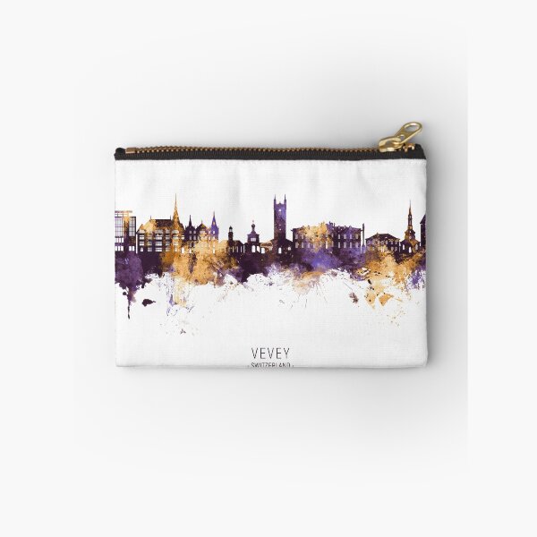 Item preview, Vevey Switzerland Skyline designed and sold by ArtPrints.