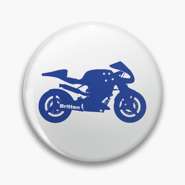 Item preview, Britten V1000 - Silhouette Blue designed and sold by StudioFloyd.