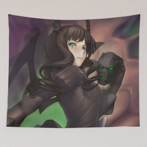 Item preview, Dead Master Black Rock Shooter Pintura Arte designed and sold by RalphJaystin.