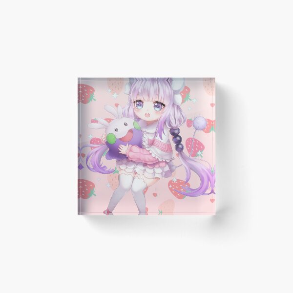Item preview, Kanna Kamui Miss Kobayashi Dragon Maid Artwork For Otaku designed and sold by CharlesLevon.
