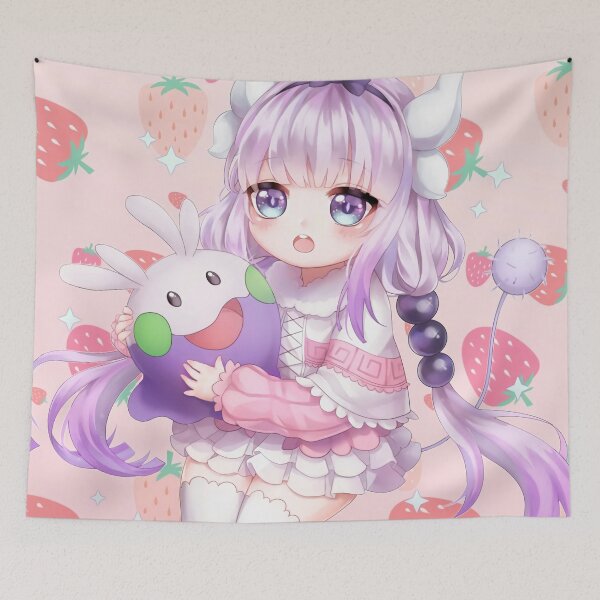 Item preview, Kanna Kamui Miss Kobayashi Dragon Maid Artwork For Otaku designed and sold by CharlesLevon.