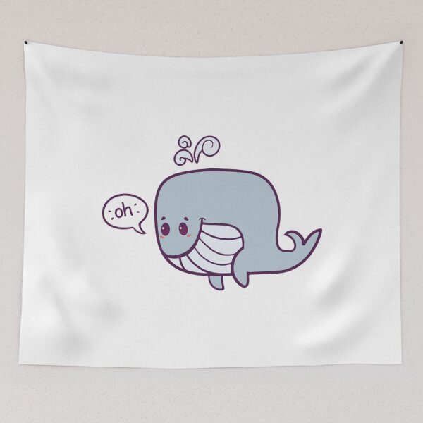 Item preview, Meme Oh Whale Funny Whale Animal Kawaii Cute Whale Lovers designed and sold by PatrickWeidle.