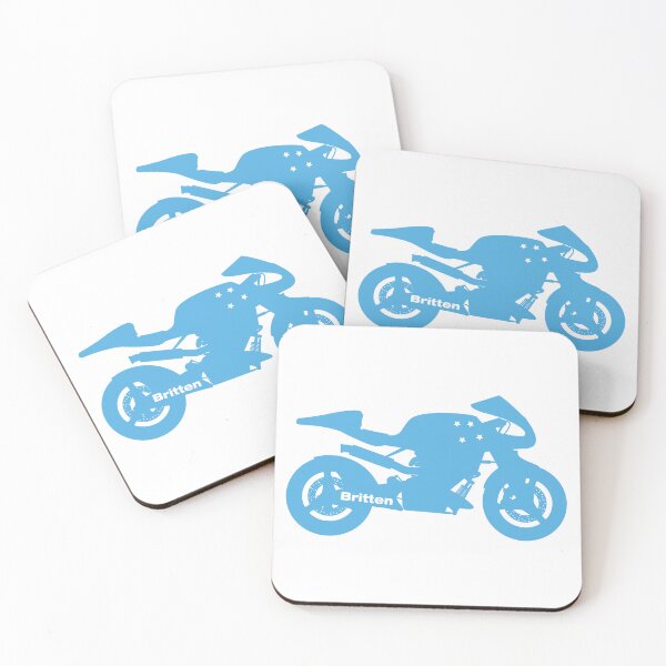 Item preview, Britten V1000 - Silhouette Pale Blue designed and sold by StudioFloyd.
