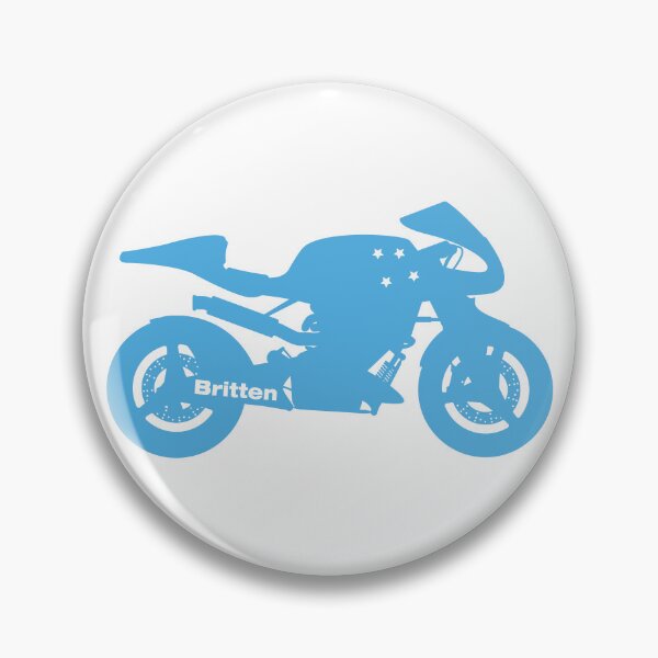 Item preview, Britten V1000 - Silhouette Pale Blue designed and sold by StudioFloyd.
