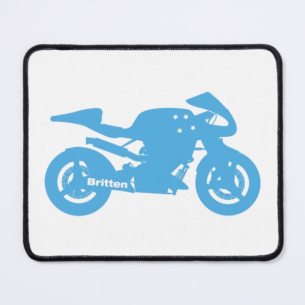 Item preview, Britten V1000 - Silhouette Pale Blue designed and sold by StudioFloyd.