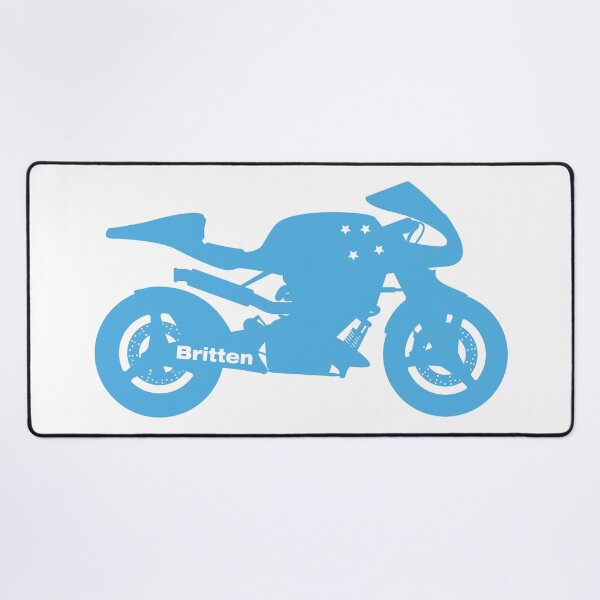 Item preview, Britten V1000 - Silhouette Pale Blue designed and sold by StudioFloyd.