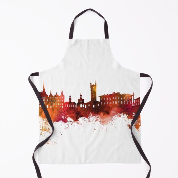 Item preview, Vevey Switzerland Skyline designed and sold by ArtPrints.