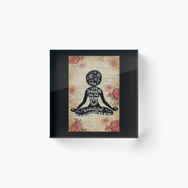 Item preview, Yoga - Being Yourself you put something beautiful designed and sold by ADAMANDREWSAU.