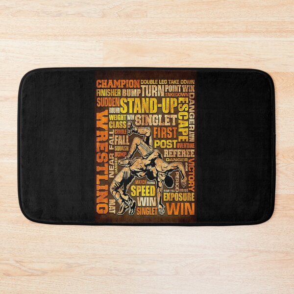 Item preview, Wrestling Text art  designed and sold by SEANPARKERAU.