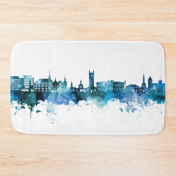 Item preview, Vevey Switzerland Skyline designed and sold by ArtPrints.